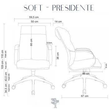 Soft Presidente - Caramelo Cobre